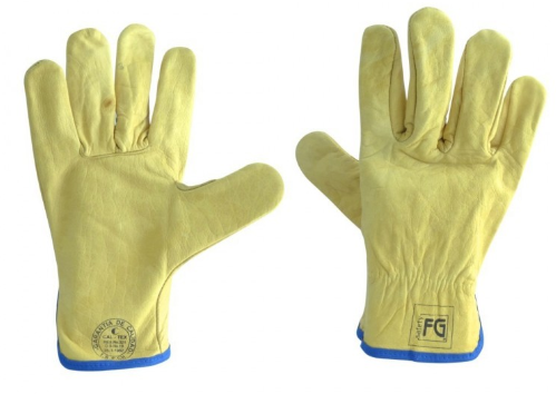 Guante Cabritilla Supervisor S/Forro - Color: Amarillo
