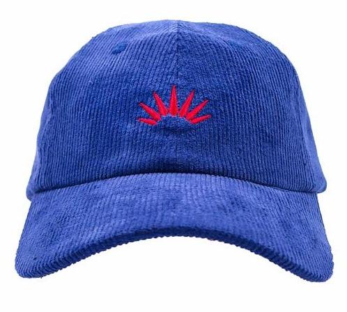 Gorra Cap Dad Corduroy  - Color: Navy Red