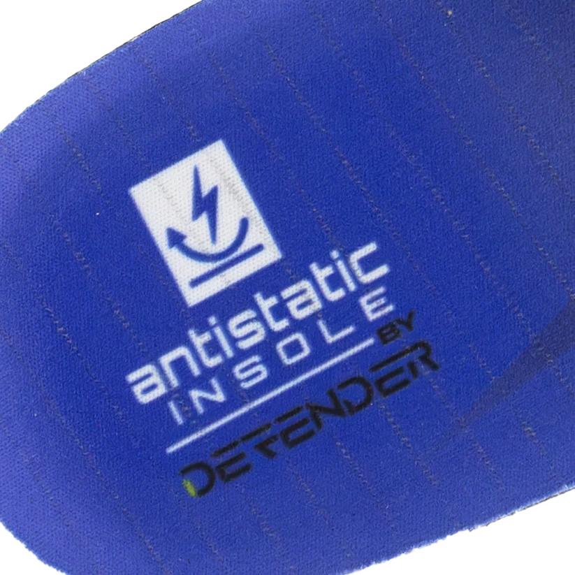 Plantilla Antiestatica Hombre  - Color: Azul Negro