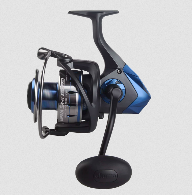 Carrete Ok Safina Snw-8000A - Color: Negro/Azul