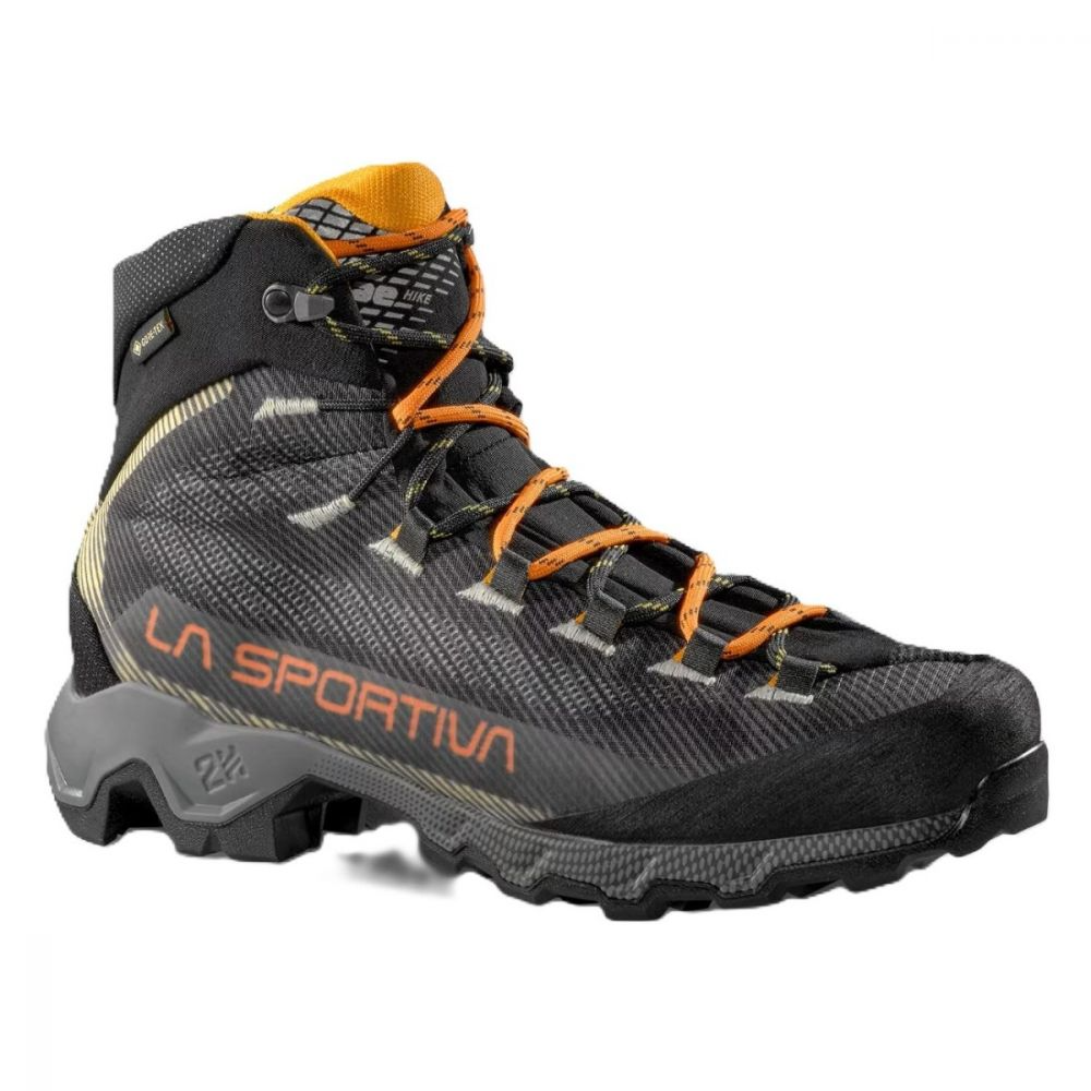 Bota Aequilibrium Hike GTX - - Color: Carbon/Papaya