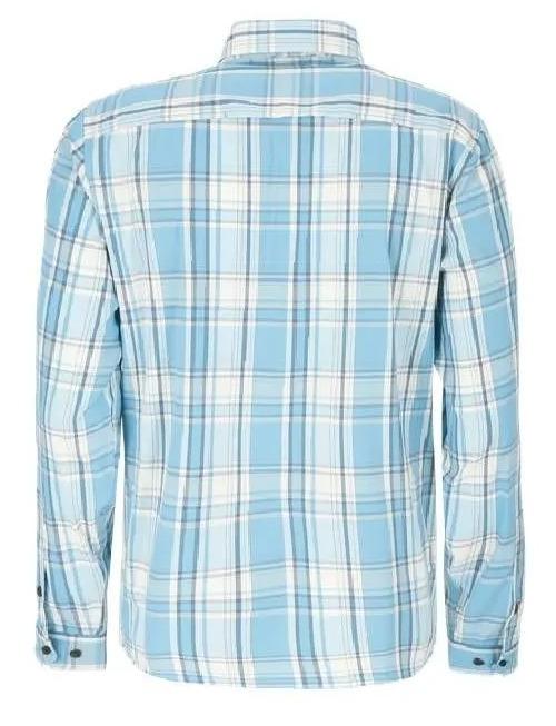 Camisa Manga Larga Rover Melange De Hombre -