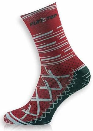 Miniatura Calcetines Ciclismo - Talla: XL (44-47), Color: Rojo