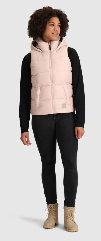 Miniatura Chaqueta Sin Mangas Coldfront Hooded Down Vest Para Mujer -