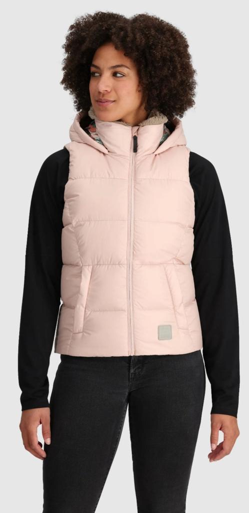 Chaqueta Sin Mangas Coldfront Hooded Down Vest Para Mujer