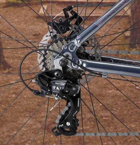 Miniatura Bicicleta Aro 27,5 Venus 1 Titanio 2022 - Talla: S, Color: Plateado-Calipso