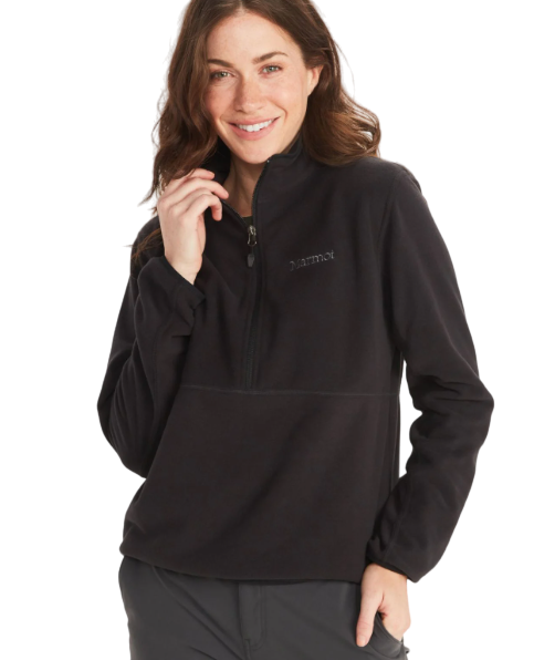 Polar Mujer Rocklin 1/2 Zip - Color: Negro