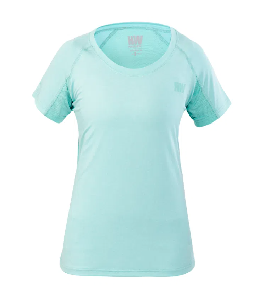 Polera Dry Fit Spx Manga Corta Mujer - Color: Celeste