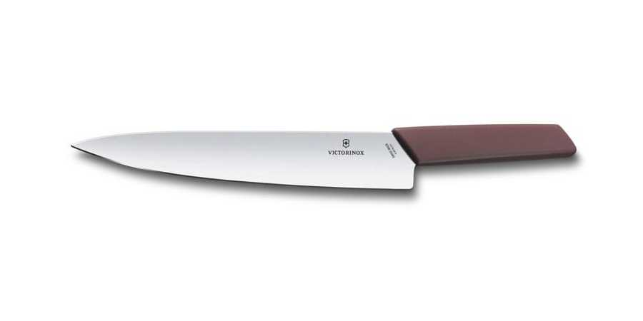 Cuchillo Para Trinchar Swiss Modern 22 cm - Color: Burdeo, Formato: 22 cm