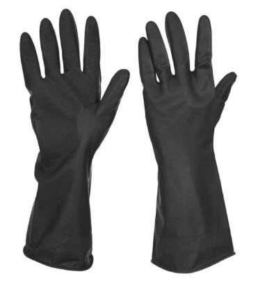 Guante Industrial Negro Latex