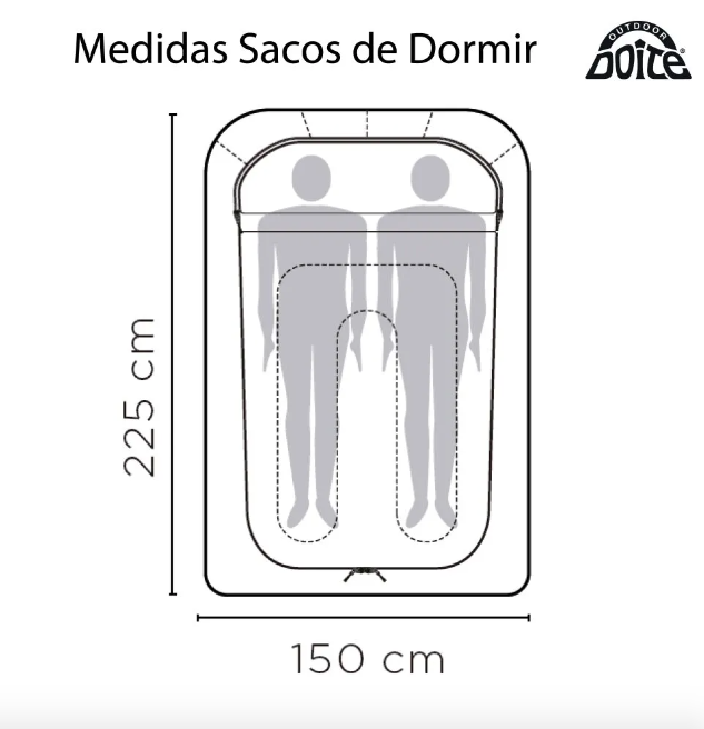 Saco De Dormir Verne - Color: Azul