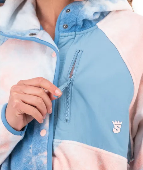 Polar City Style Moon Mujer Reciclado - Color: Rosado