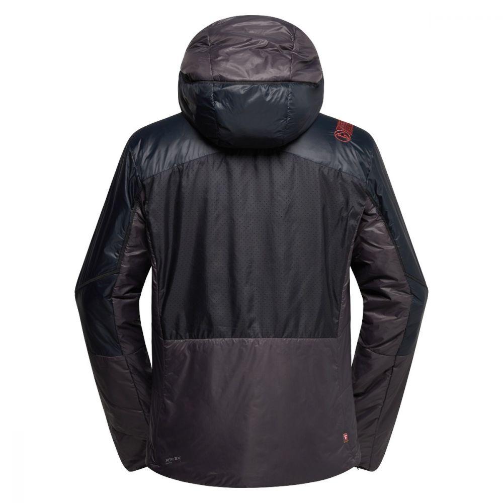 Alpine Guide Primaloft Hoody Hombre - Color: Negro/Rojo