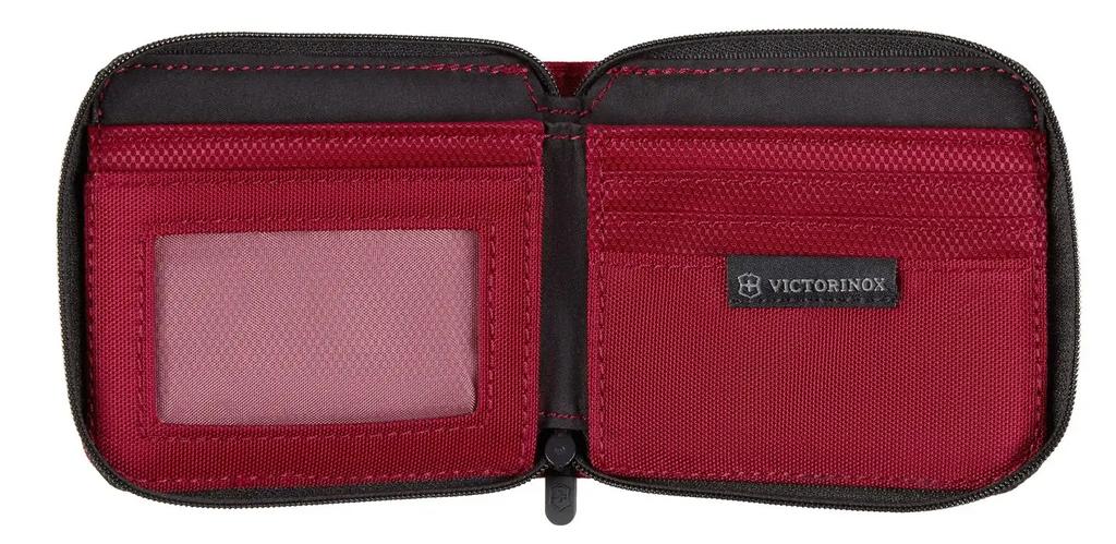 Billetera Con Cierre Travel Accessories EXT - Color: Rojo