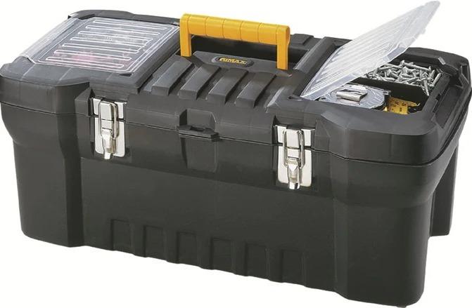 Caja De Herramientas Cerradura Metálica 25.5X50.6X22.8 -