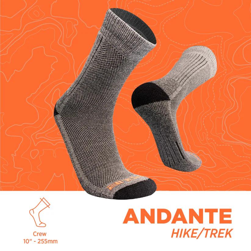 Calcetines de Alpaca Térmicos y acolchados para Trial y Running