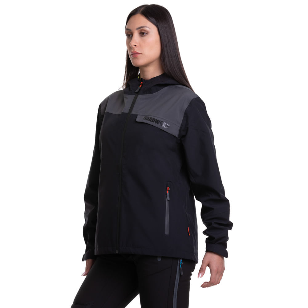 Miniatura Hardshell Norway Mujer - Color: Negro