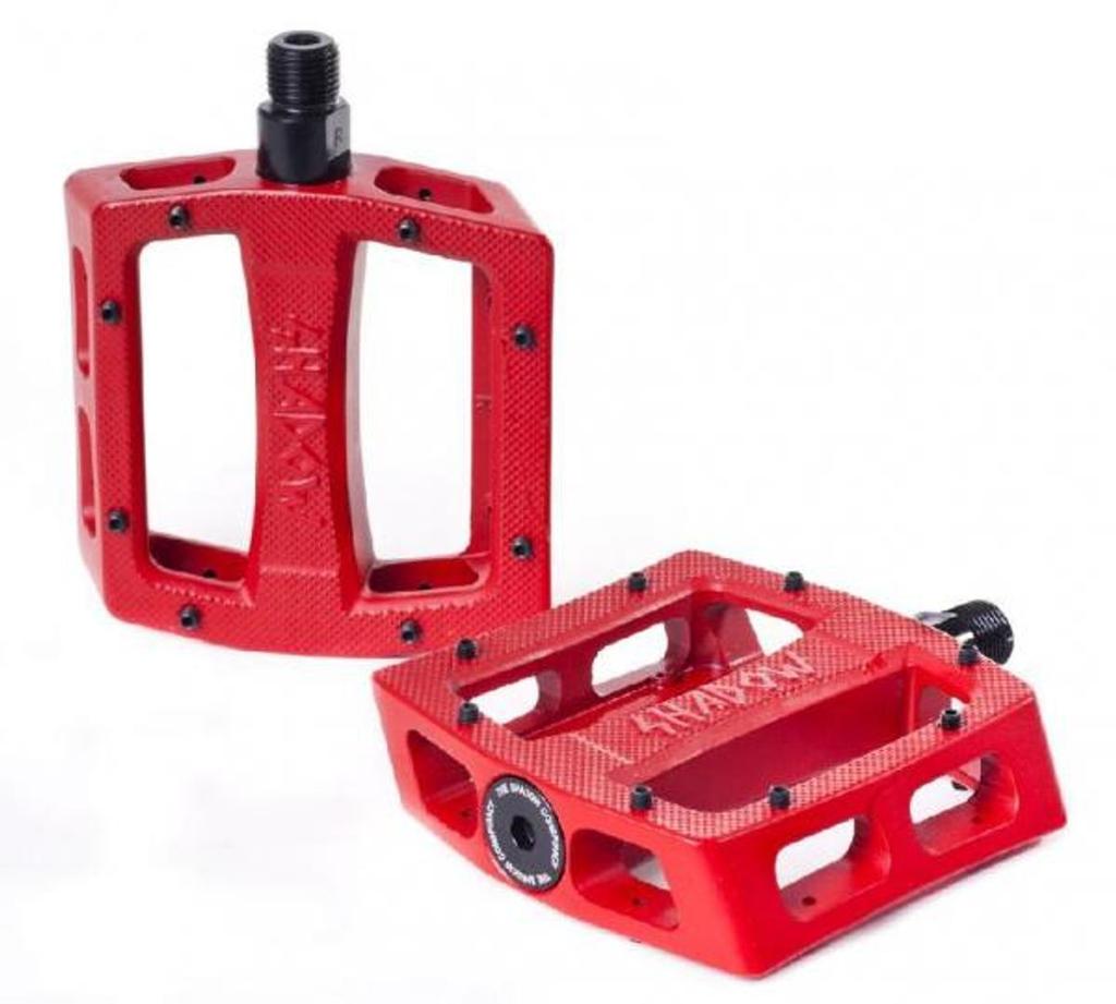 Pedal Tsc Ravager Aluminio Crimson - Color: Rojo