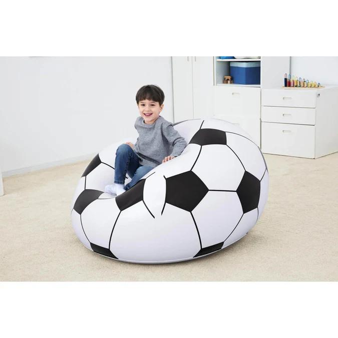 Miniatura Sillón Inflable Fútbol 1.14MX1.12MX66Cm  -