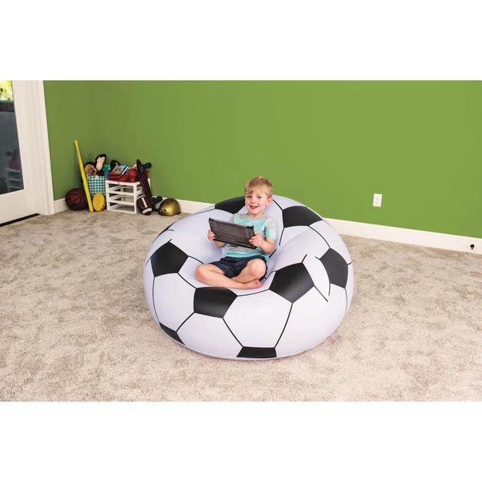 Miniatura Sillón Inflable Fútbol 1.14MX1.12MX66Cm  -