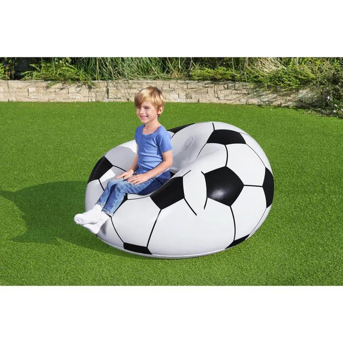Miniatura Sillón Inflable Fútbol 1.14MX1.12MX66Cm  -