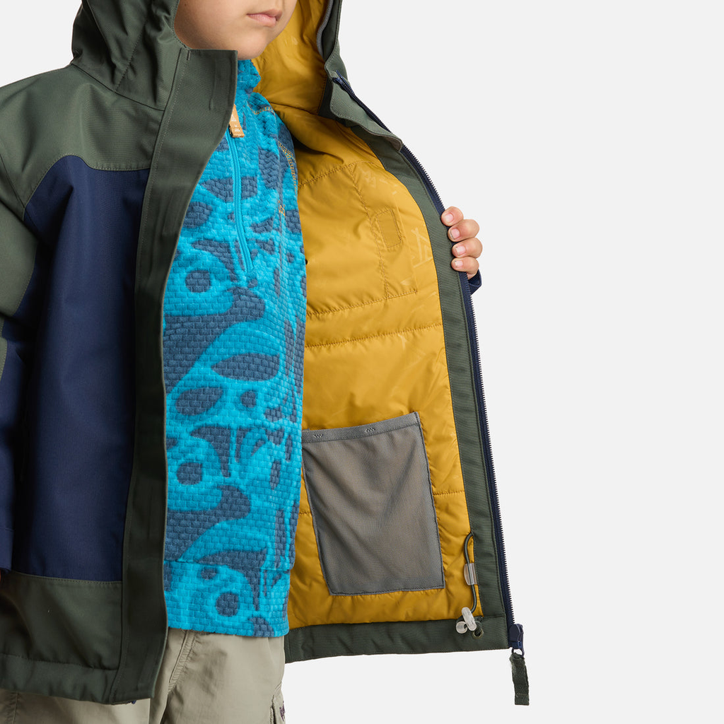 Miniatura Chaqueta Niño Andes Snow B-Dry Hoody Jacket - Color: Azul Marino