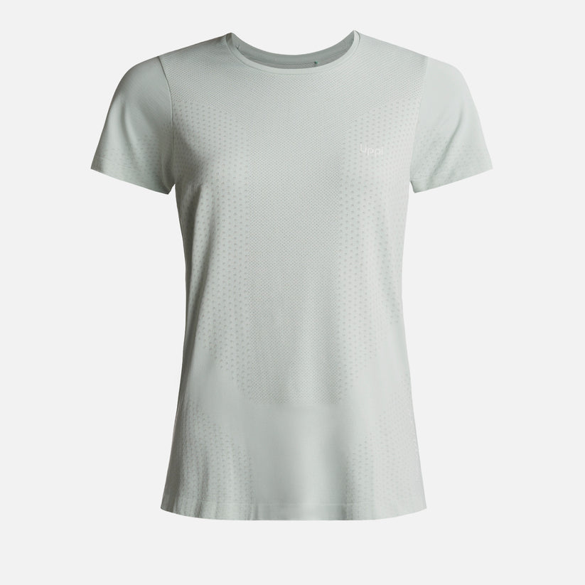 Polera Mujer 4 Run Seamless Trail Short Sleeve T-Shirt - Color: Celeste