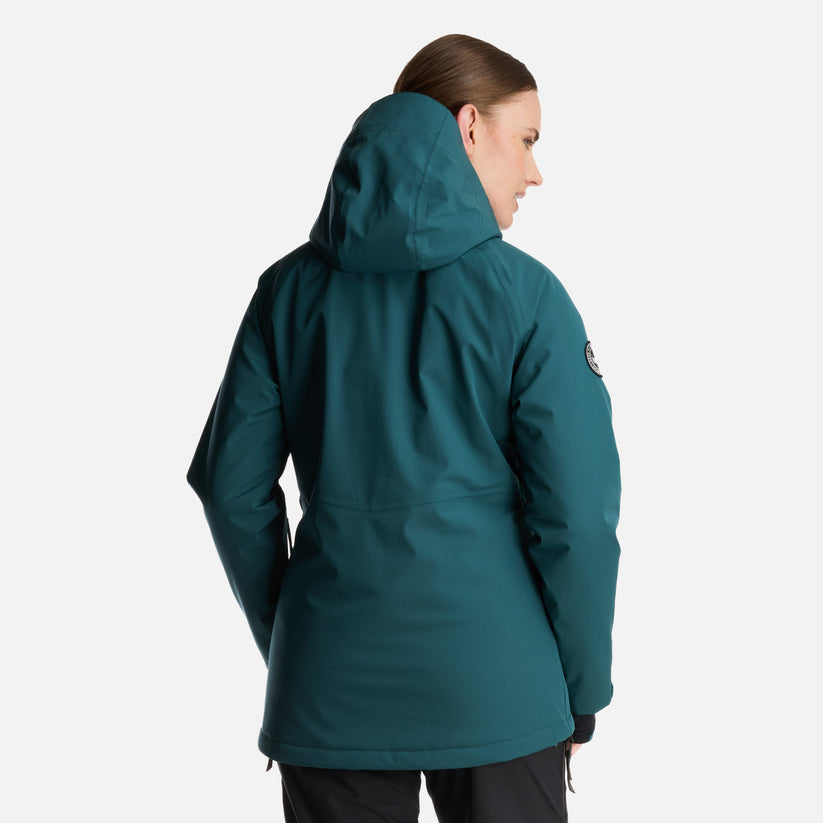 Miniatura Chaqueta Mujer Andes B-Dry Hoody Jacket - Color: Verde Bosque