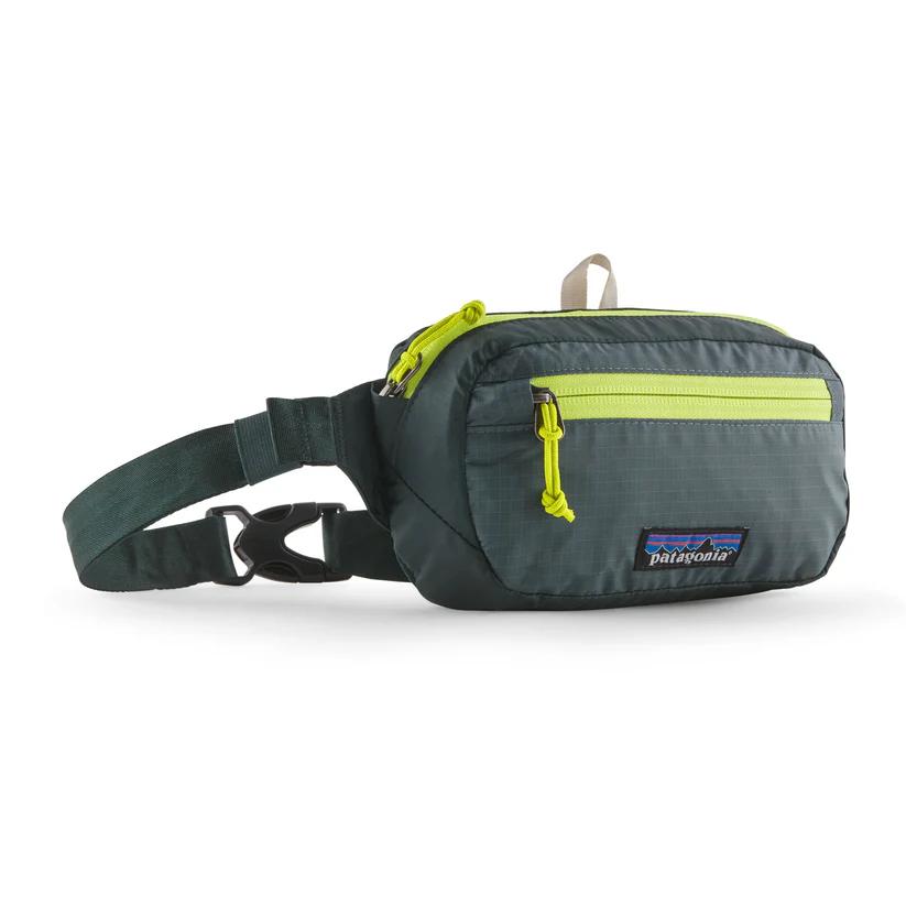 Miniatura Banano Ultralight Hole Mini Hip Pack 1L - Color: Verde Oscuro