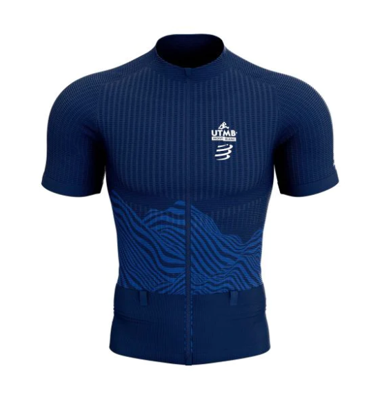 Miniatura Polera Ultra Trail Postural SS Top UTMB 2022 - Color: Azul