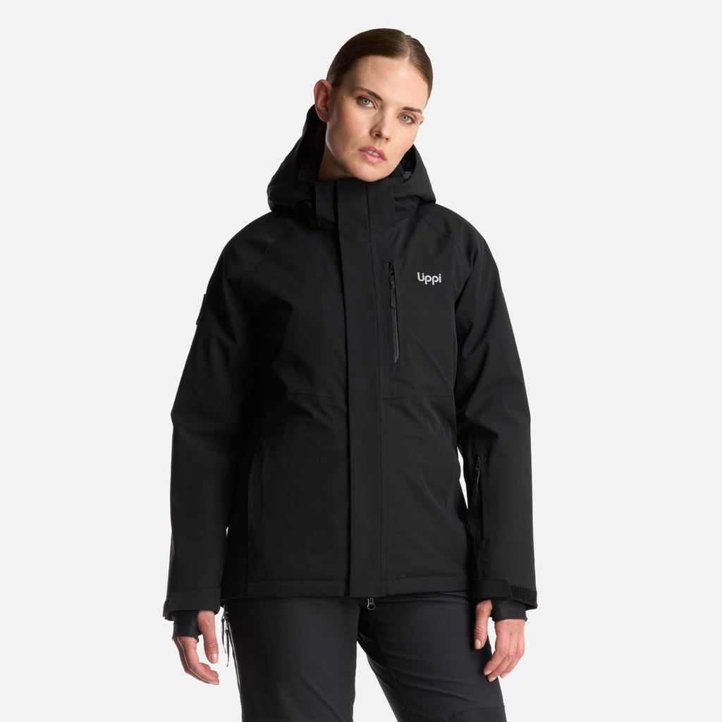 Miniatura Chaqueta Mujer Andes B-Dry Hoody Jacket - Color: Negro