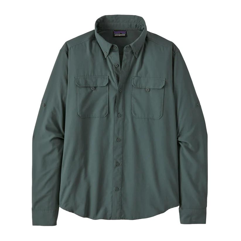 Miniatura Camisa De Manga Larga Hombre Long-Sleeved Sol Patrol Shirt - Color: Verde