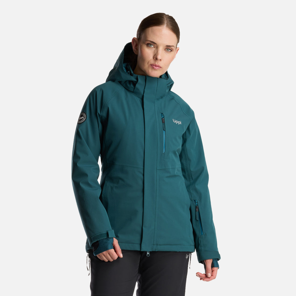 Miniatura Chaqueta Mujer Andes B-Dry Hoody Jacket - Color: Verde Bosque