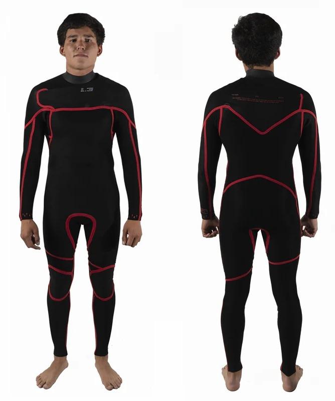 Miniatura Traje de Neopren Wetsuits Sangre Erizos 43MM 2023 - Color: Red Black