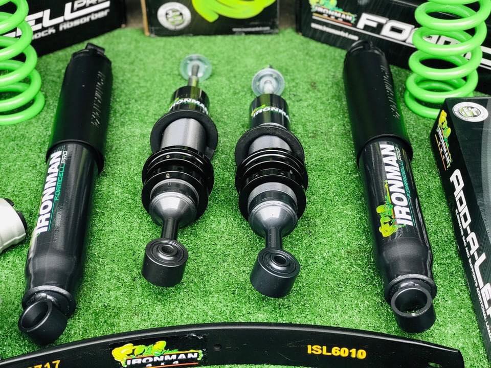 Kit De Suspensión Completa Versión Foam Cell Pro Para Mitsubishi L200 2016+ (Con Add A Leaf 2") -