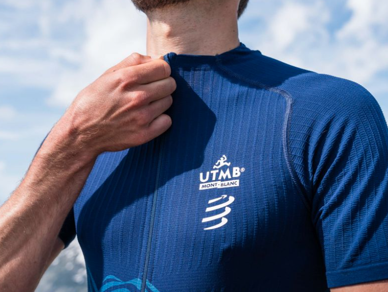 Miniatura Polera Ultra Trail Postural SS Top UTMB 2022 - Color: Azul