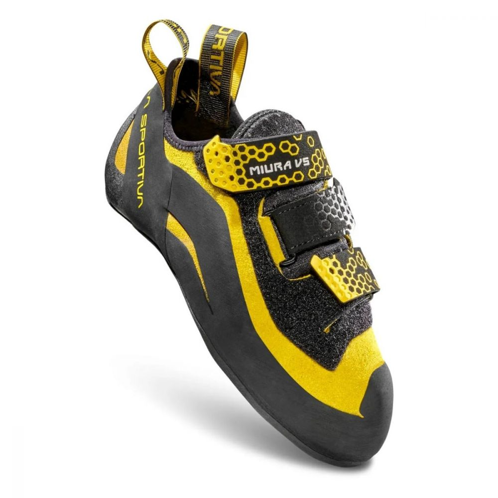 Miniatura Zapatilla de Escalada Miura VS - Color: Black/Yellow