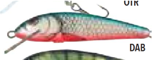 Miniatura Señuelo de Pesca Minnow 7cm / 6gr - Color: DAB