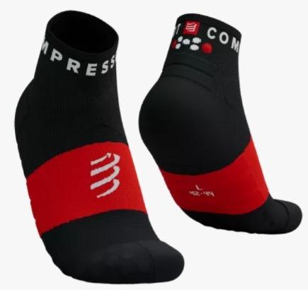 Calcetines Ultra Trail Low Socks - Color: Negro-Rojo-Blanco