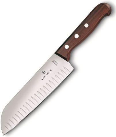 Cuchillo Santoku Hoja Alveo Madera 17 Cm -