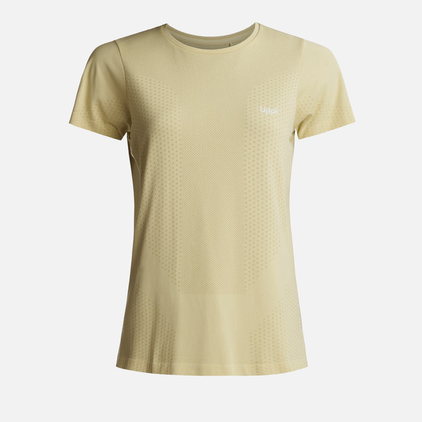 Miniatura Polera Mujer 4 Run Seamless Trail Short Sleeve T-Shirt - Color: Amarillo