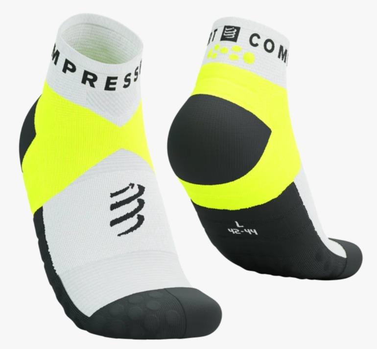 Miniatura Calcetines Ultra Trail Low Socks - Color: Negro-Amarillo-Blanco