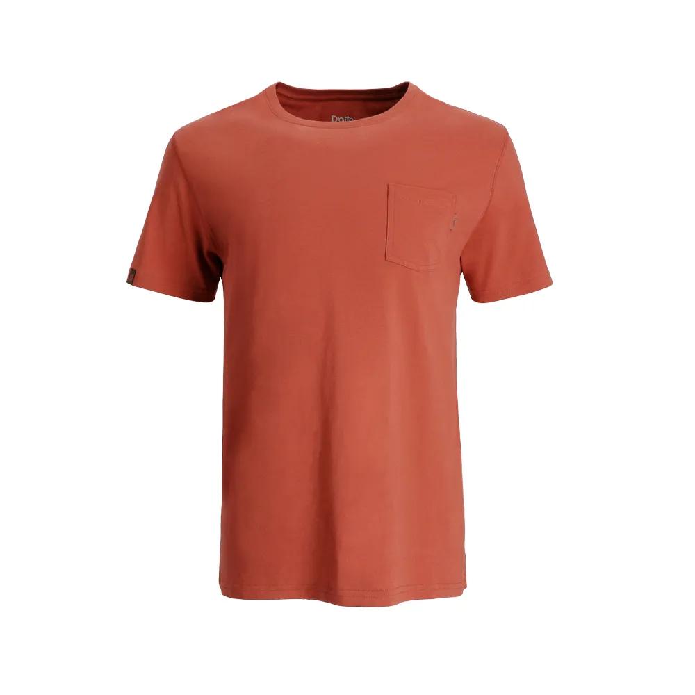 Polera Manga Corta Pima Pocket Hombre