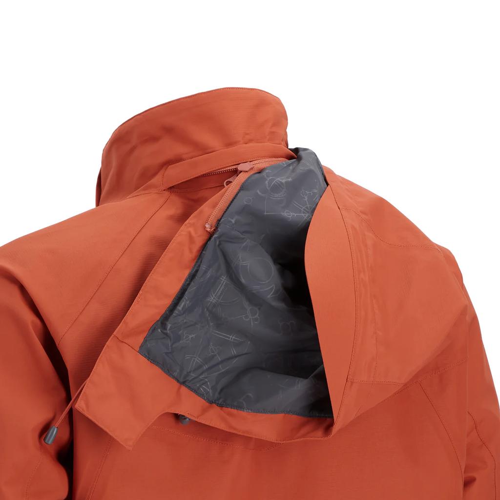 Miniatura Cortaviento Impermeable Storm Hombre  - Color: Terracota