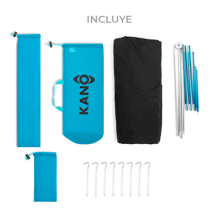 Miniatura Carpa Tecnica Neltume Camping 2 Personas Impermeable Pro -