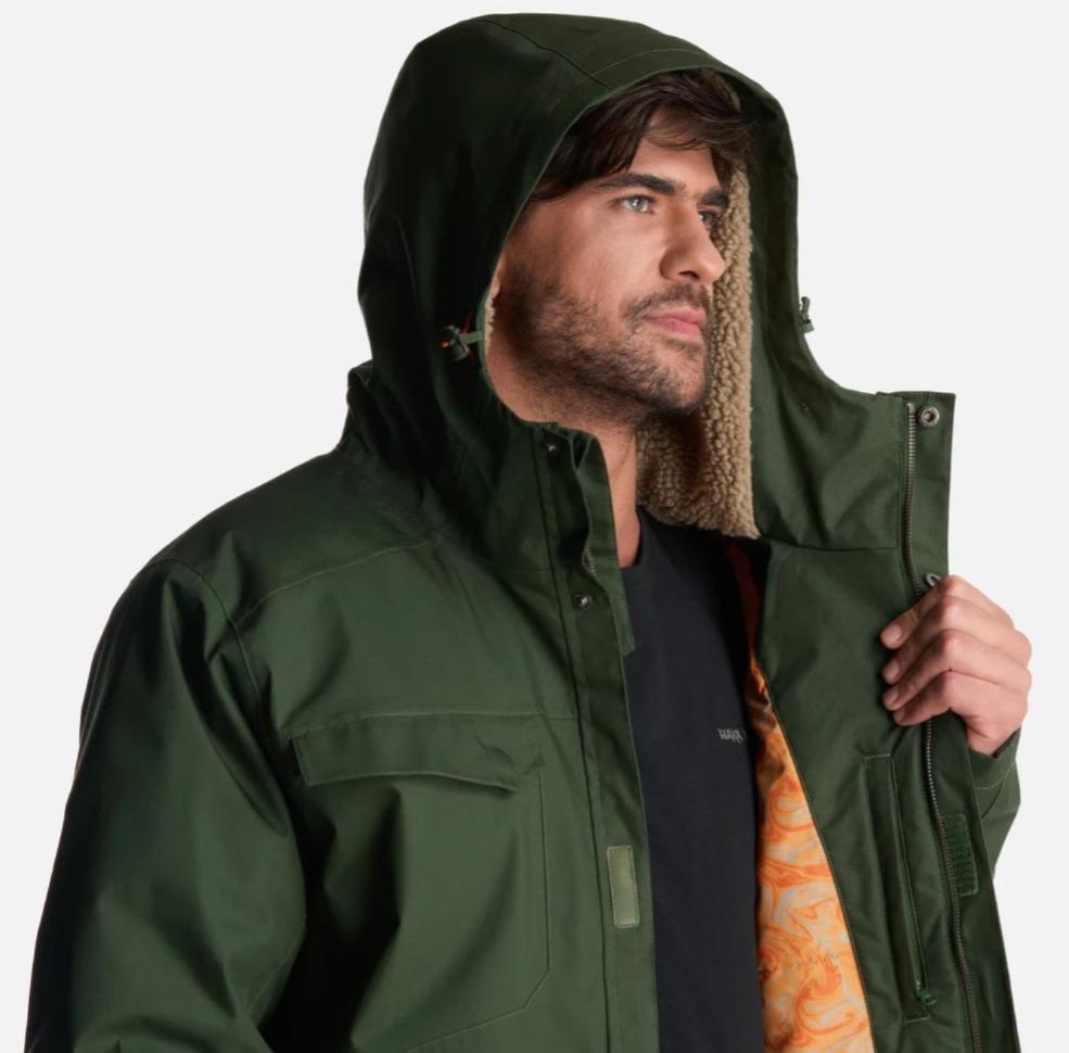 Miniatura Chaqueta Hombre Yak - Color: Verde Militar