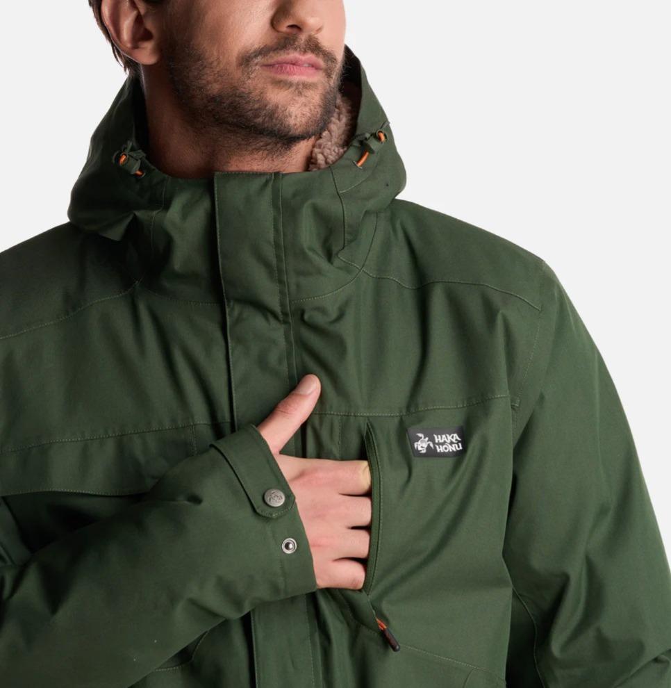 Miniatura Chaqueta Hombre Yak - Color: Verde Militar