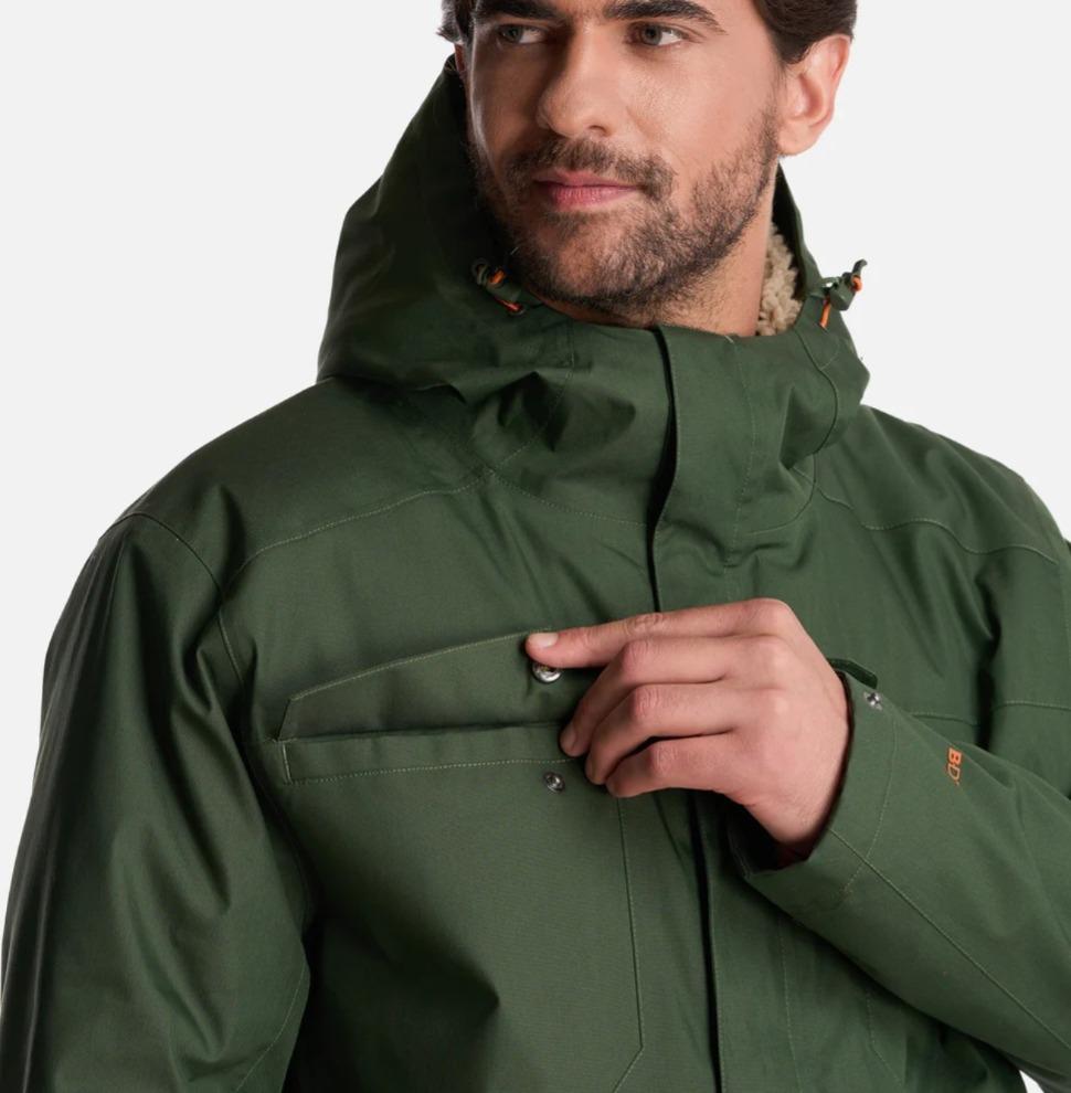 Miniatura Chaqueta Hombre Yak - Color: Verde Militar