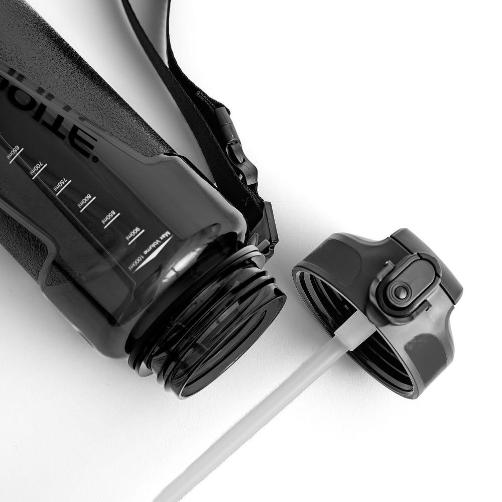 Botella Hydro Tritan Z 1L - Color: Black