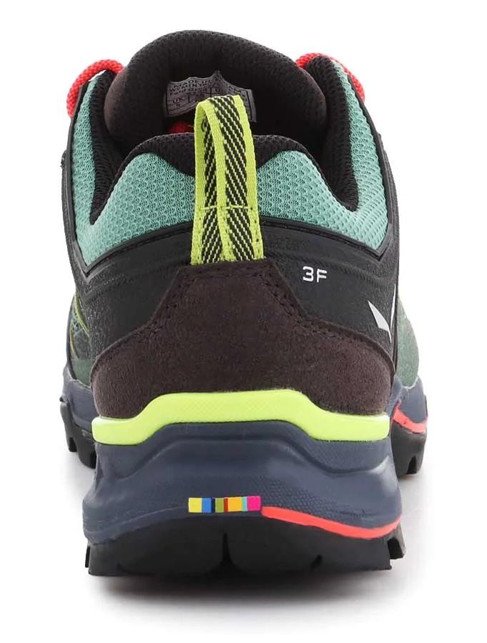 Zapatilla Mujer Mtn Trainer Lite Gtx - Color: Feld Green/ Fluo Coral